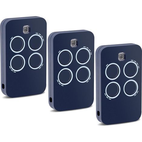 3 pièces de rechange pour télécommande Genius, 433,92 MHz pour garage 4 canaux compatible avec GENIUS ECHO TX4 433 RC,ECHO TX2 433 RC,TE443H BRAVO (1/5)