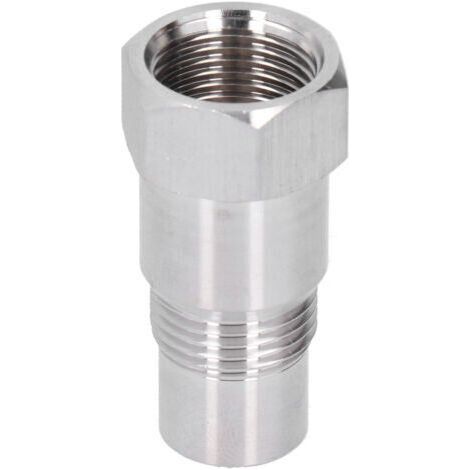 [JAMAIS UTILISÉ]Adaptateur de capteur d'oxygène 02, capteur d'oxygène de lumière de moteur de voiture haute résistance pour la plupart des véhicules M18X1.5mm (1/4)