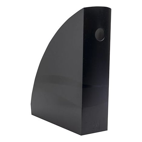 Porte-revues Exacompta Mag-Cube ECOBlack dos 8,2 cm - Noir (1/5)