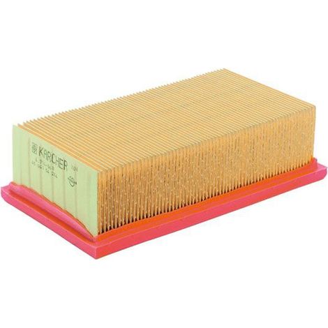 Karcher - filtro plissettato piatto per aspirapolvere karcher 2501-2601 - 64144980 - 4002667015973 (1/5)
