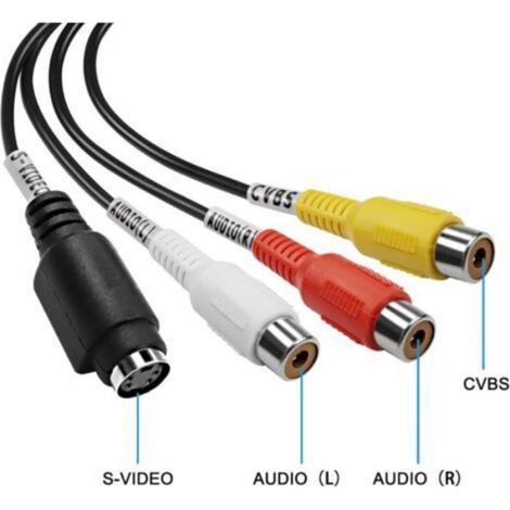 Adaptateur RCA AV vers USB-C, capture vidéo et audio (1/5)