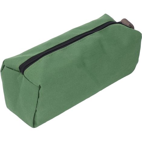 Sac outils grande ouverture toile renforcé grande capacité sac main transportable multifonction rangement (1/5)