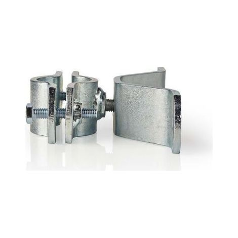 Nedis abrazadera de mastil para antena parabolica 90 mm de distancia a la pared ne550687611