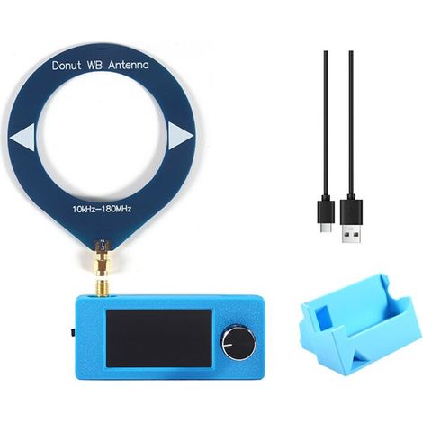 Geeignet für SI4732 Mini-Radios, 1,9-Zoll-Bildschirm, Frequenzbereich 10 kHz-180 MHz, unterstützt FM/AM/LSB/USB, Kurzwelle, SI4732 Mini-Radio + 3D-Funktion.