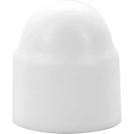 Écrous à dôme M4-M24 en plastique hexagone apparent (blanc (1/5)