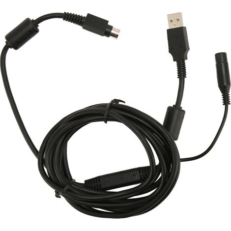 Professionelles 2-in-1-Kamera-Link-Kabel für Strom und Daten für Logitech CC2900e, 3500e, 2900ep, 3000e (3 m)