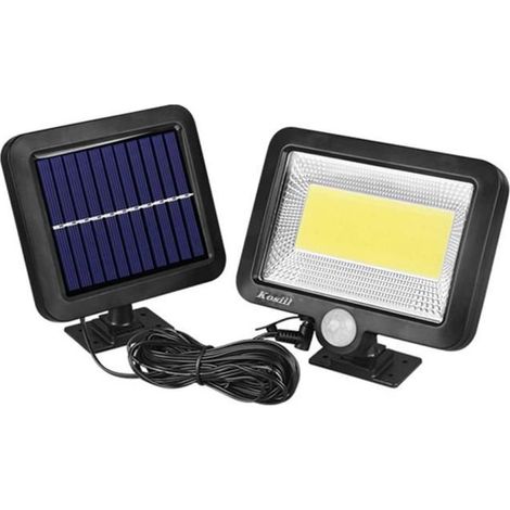 Lampe Solaire Extérieure 100 COB avec Détecteur de Mouvement IP65 (1/4)