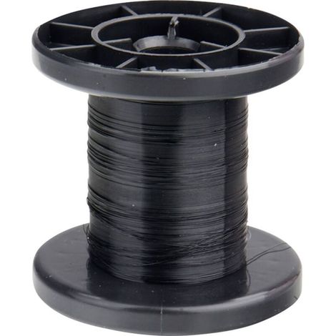 Fil de cuivre émaillé Diamètre extérieur (avec vernis isolant)=0.15 mm 100 m (1/2)