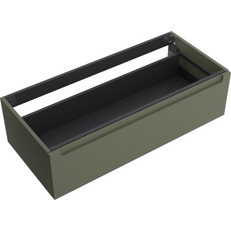 Élément d'armoire suspendu MONTERREY 1000 1 tiroir métal à fermeture amortie GREEN FOREST 997 x 270 x 450 mm (1/3)