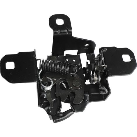 Motorhaubenschloss 1J0823509, Schwarz, Kompakt, Tragbares Motorhaubenverriegelungssystem, Ersatzteil für Bora (1/5)