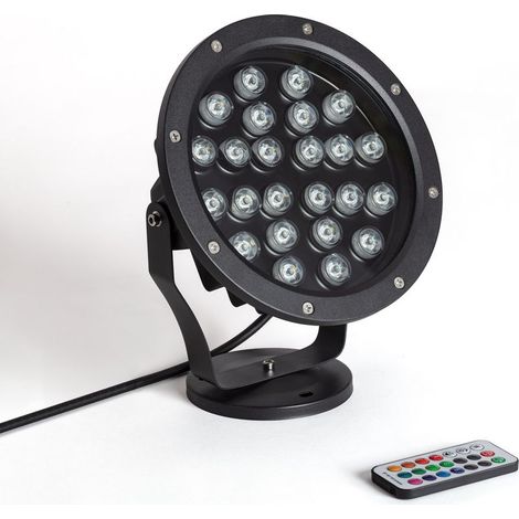 Spot Extérieur LED 24W RGB Colmar RGB (1/5)