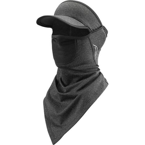 Cagoule de moto, de VTT et d'hiver, masque de sport pour le cyclisme, coupe-vent, gris fin, pour hommes et femmes. (1/4)