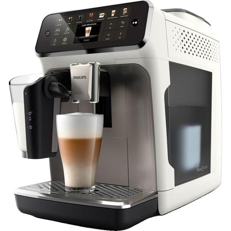Philips EP4443/70 Macchina da caffè bianca e argentata (1/3)