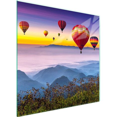 Piastra protettiva in vetro per piano cottura 50x52 Balon (1/5)