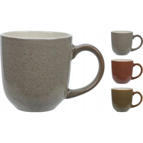 Mug en grès de 350 ml à motif moucheté (1/2)