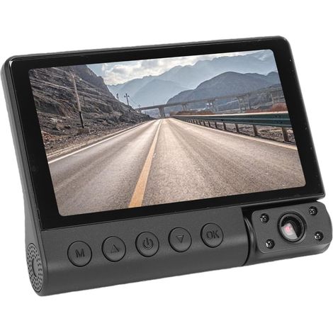 Caméra de Tableau de Bord Haute Définition à 3 Canaux avec Enregistrement en Boucle à 360 Degrés pour Camions SUV (1/5)