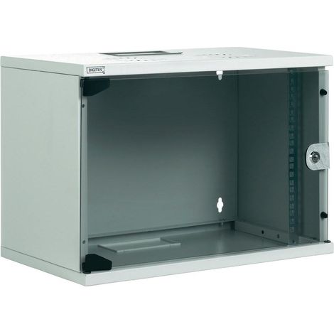 DIGITUS Armoires réseau 'SL19'' 490x600x450mm 9HE placard RAL7035' (DN-19 09-U) (1/3)