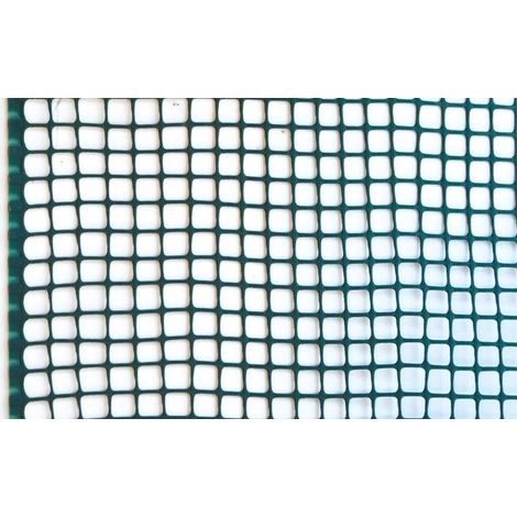 RETE QUADRATA 1X5 MAGLIA 10X10 VERDE (1/2)