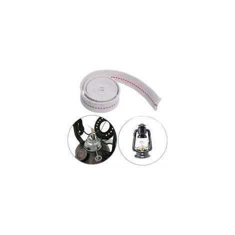 Mèche de Rechange 100% Coton pour Lampe à Pétrole et Lanterne à Huile, Largeur 10mm, Longueur 5m, Haute Absorption (1/3)