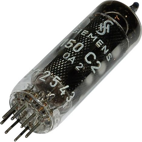 Siemens OA 2 Elektronenröhre Spannungsregler 150 V, 170 V 5 mA Polzahl: 7 Sockel: Miniatur Inhalt 1 (1/2)