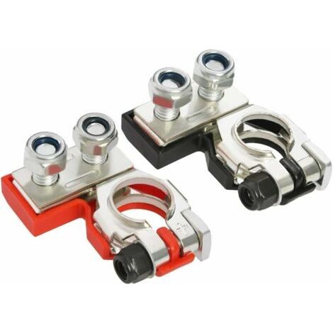 Pair Battery Terminal Connector, Battery Head Terminal, Battery Terminal Connectors for Car, Van, Caravan, Motorhome