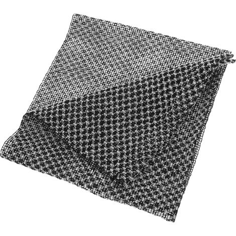 Lot de 2 serviettes douche noires en polyester , légèrement exfoliantes , pour un nettoyage doux du (1/5)