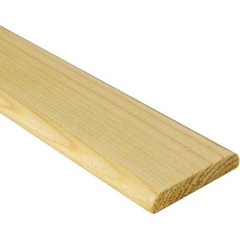 PIATTINA PINO CM. 3.4X0.7X300 GREZZA