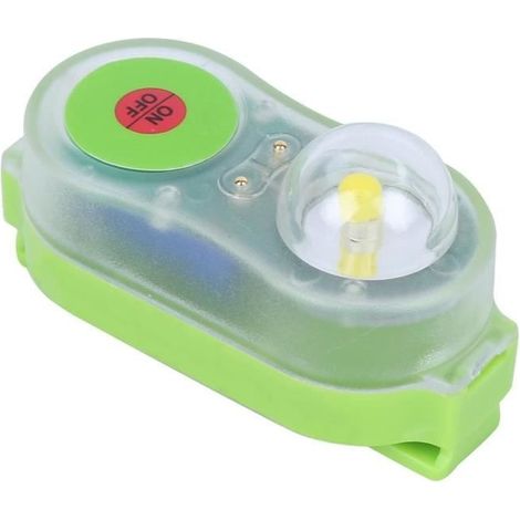 Lampe de gilet de sauvetage lumière LED au lithium JHYD-I lampe de poche auto-éclairante à l'eau de mer lampe (Cyan )