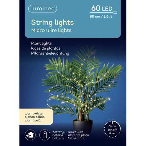 Filo LED a foglia 80 cm 60 Led. (1/3)