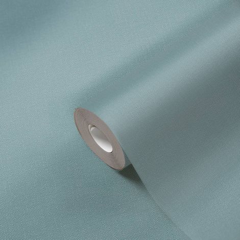 Vliestapete Blau Uni Tapete Einfarbig Ansatzfrei Pure Elegance (1/5)