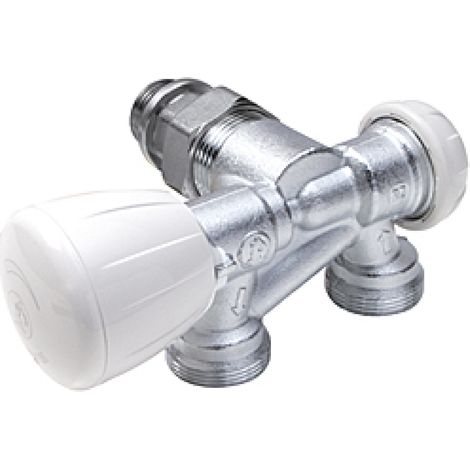 Valvola micrometrica termostatizzabile per impianti monotubo Giacomini R358M1 1/2"x18