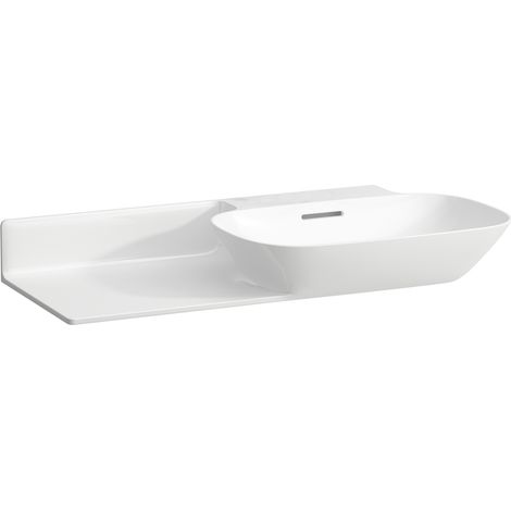 LAUFEN INO lavabo, sans trou pour robinetterie, avec trop-plein,