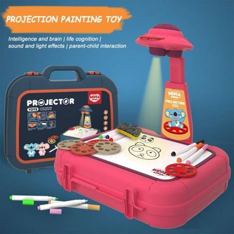 Table à Dessin - Tableau Lumineux pour Enfants - Table à Peinture Éducative avec Projecteur - Jouet Artistique pour Apprentissage Créatif - 1 Pièce (1/4)
