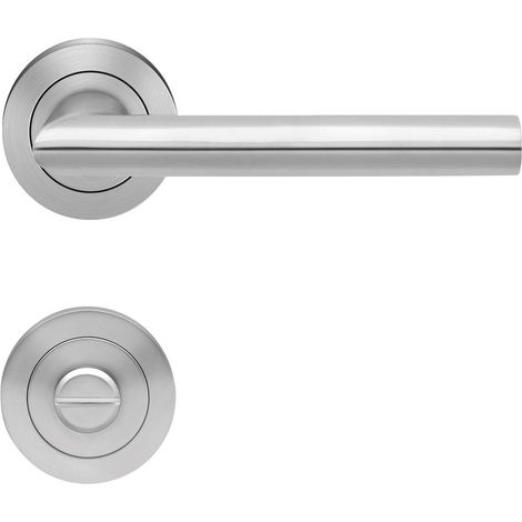 KARCHER DESIGN Drückergarnitur ER37 - Verona, Bad, Edelstahl (1/2)