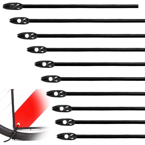 10 pièces Tendeur de Bagages pour Panneaux d'Avertissement Porte-vélos Panneaux d'avertissement kit de, Blocage d'extrémités pour Caravane, pour Caravane, Camping-Car, Tente de Camping (1/5)