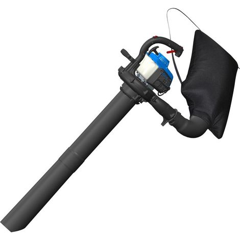 Güde Benzin Laubsauger Laubbläser GBLS 7500-26.1 + 40l Laubfangsack Schultergurt