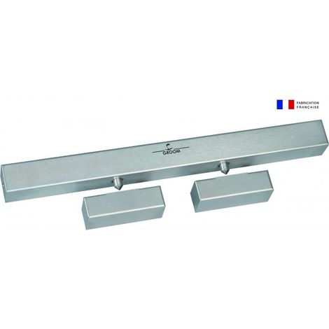 Verrou motorisé à encastrer GRS 620 2 pênes pour contrôle d'accès et issue de secours NFS 61937 24/48 Volts CC - GROOM (1/3)