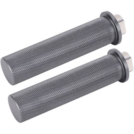 Pair - Lot de 2 butées d'établi de 20 mm, en alliage d'aluminium, pour tables MFT, travaux de menuiserie et bricolage, butées coulissantes pour rails, butées de serrage pour trous de table de menuiser (1/5)