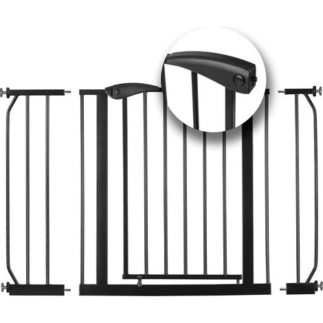Sicherheitstor schwarz nukido 718300 (1/5)
