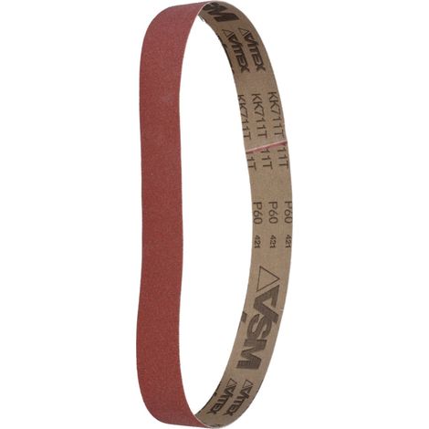 VSM Schleifband Normalkorund (A) KK711T, 20x520 mm, Körnung: 180 (1/2)