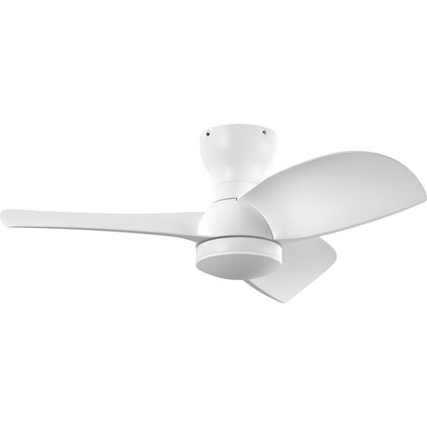 Ventilador CRETA LED DC blanco