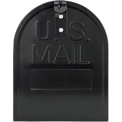 Porte de boîte aux lettres de remplacement couvercle de boîte aux lettres résistant aux intempéries fournitures fonctionnelles et compactes (1/5)