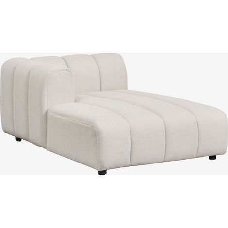 SKLUM Linkes Chaiselongue-Modul für modulare Sofas aus Bouclé-Stoff Eliot (1/5)