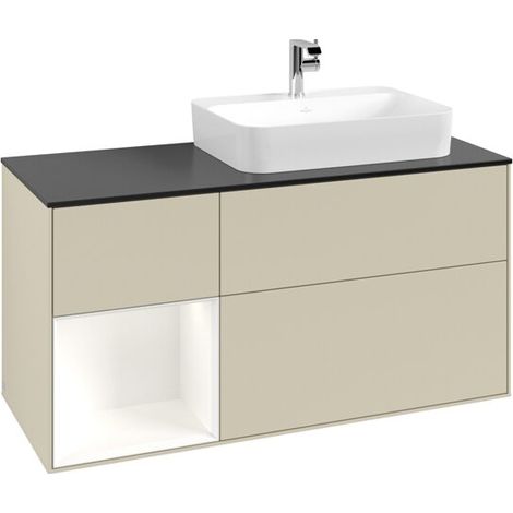 Villeroy & Boch F392MTHJ Meuble sous-lavabo Finion F39 (1/3)
