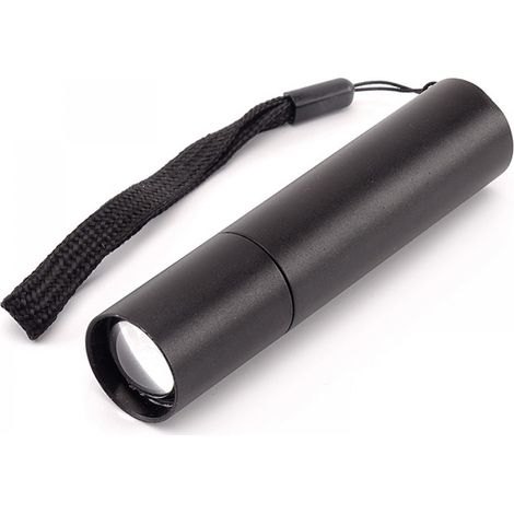 Mini lampe torche rechargeable à LED ultra-lumineuse avec zoom et longue portée, idéale pour le camping et les activités de plein air - AquaForge (1/5)