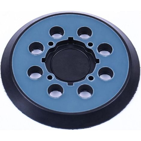 Patin arrière de rechange pour ponceuse 125 mm, compatible avec DCW210N, DWE6423, DWE6423K, DWE6421, DWE6421K, DCW210B, N329079, DWE64233, RSP54, patin de plateau de ponçage de remplacement (1/5)