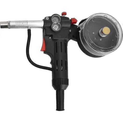 Pistolet à souder à bobine pour aluminium, refroidi par air, accessoire pour poste de soudage MIG professionnel aluminium, pour la fabrication et la maintenance, 200 A CO2 / 180 A mixte (1/5)