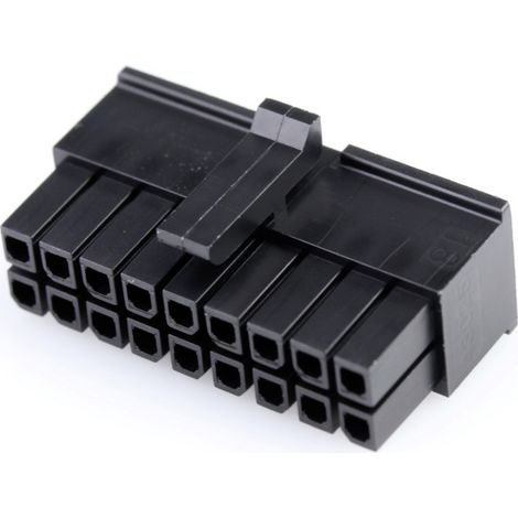 Molex Buchsengehäuse-Kabel Polzahl Gesamt 18 Rastermaß: 3 mm 430251800 1 St. Bag