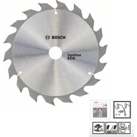 Bosch Scie Circulaire Zębata 23 cm 48 dents carbure