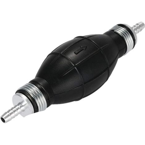Pompa di adescamento manuale per carburante, pompa in linea per barche, pompa per benzina e diesel in lega, pompa universale per benzina, olio, acqua, pompa di trasferimento carburante, automobile, po